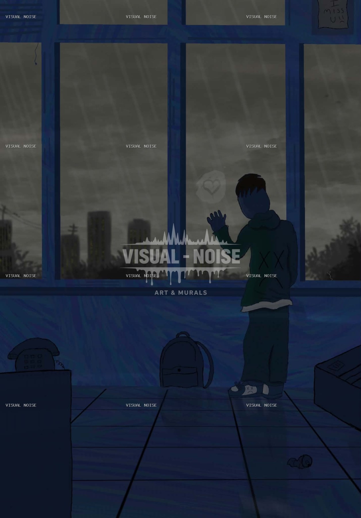 Rainy Day — Visual Noise artwork